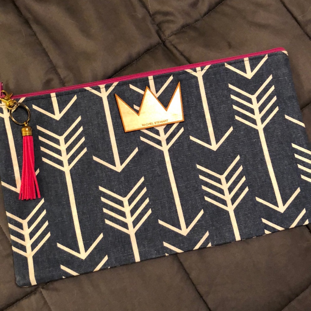 Denim Clutch Bag